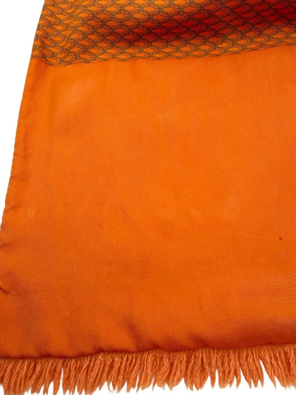 Hermès Long Scarf Angora and Silk